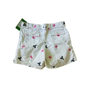 Lilly Pulitzer Cricket Embroidered Lobster Bake Girls Size 12 Shorts NWT - Picture 1 of 3