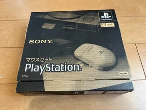 Alfombrilla de ratón y mouse color gris Sony PlayStation1 SCPH-1030 PS1 Japón con CAJA 02 - Imagen 1 de 14