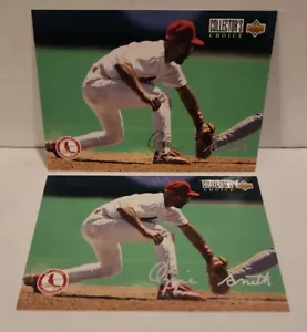 1994 Collectors Choice Silver #334 Ozzie Smith St. Louis Cardinals 2 - Picture 1 of 3