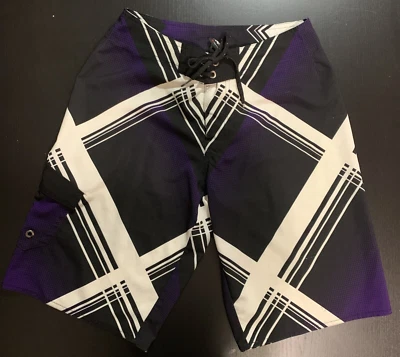 Pantalones Cortos Tony Hawk Para Hombre Tabla de Natación Cordón Pesca Playa Poliéster Talla 30 Foto 1 de 4