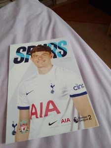Tottenham Hotspur v Liverpool Programme Reserve League 12th May 2024 - Picture 1 of 1