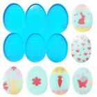 Crystal Resin Molds DIY Silicone Eggs Pendant Mold Epoxy Casting Molds Easter