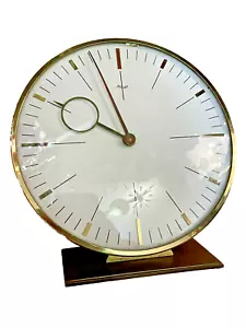 Reloj de mesa años 50 60 Kienzle reloj años 50 para escritorio 60 vintage clock Mid Century - Imagen 1 de 5