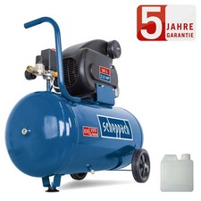 Scheppach Kompressor HC60 1500W 10bar 165l/min 50l  97dB + 240 ml Motorenöl
