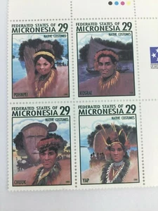 Micronesia Natives Stamps - Picture 1 of 4