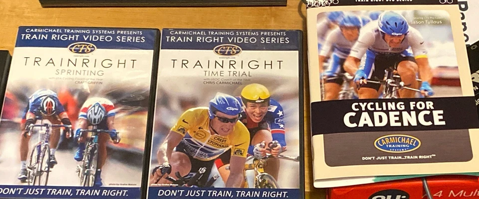 DVD Cycling Trainright Chris Carmichael Training Series - Image 1 of 1
