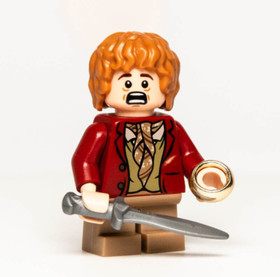 LEGO Lord of the Rings Hobbit Minifigure - Bilbo Baggins (lor030) 79004 79013
