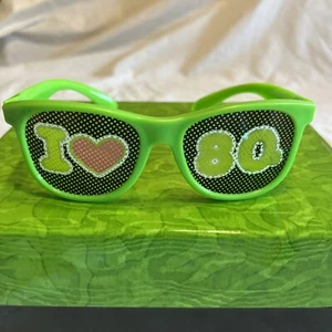 Accessorio costume bicchieri plastica novità anni 80 I ❤️ / Love - Foto 1 di 8