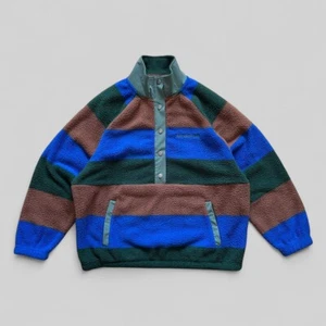 Quiksilver Herren Fleecepullover Mehrfarbig Snap-T - Größe M - Bild 1 von 13