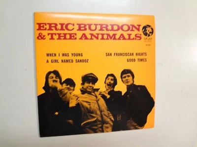 ERIC BURDON & THE ANIMALS: When I Was Young +3-Portugal 7" 67 M-G-M Records PCV - Image 1 of 4