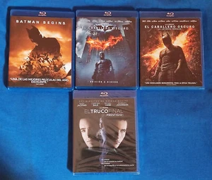 Pack Blu ray Christian Bale: El truco final y Trilogia El caballero oscuro - Imagen 1 de 5