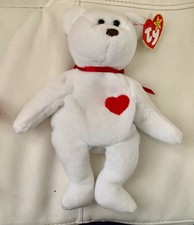 TY Beanie Babies Valentino  DOB 2/14/94  PVC Brown Nose 1993 or 1994? Style 4058