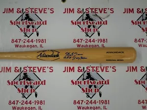 MONTE IRVIN SIGNED BLONDE ADIRONDACK BAT INSCRIBED WITH "AKA JIMMY NELSON" - Picture 1 of 2