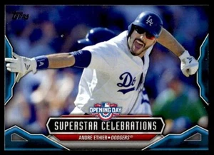2016 Topps Opening Day Superstar Celebrations Andre Ethier Los Angeles Dodgers - Picture 1 of 2