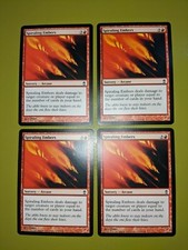 Spiraling Embers x4 Saviors of Kamigawa 4x Playset Magic the Gathering MTG