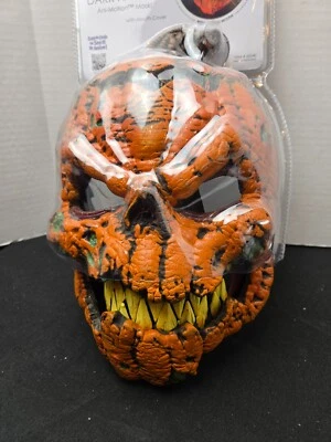Dark Harvest Pumpkin Ani-Motion Mask Halloween California Costume Collection NEW - Image 1 of 4