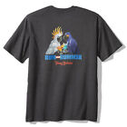 TOMMY BAHAMA ~ Mens Grey RUM AND RUMMER Graphic Pocket T Shirt S NWT