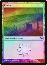 Plains (285) FOIL Shadowmoor NM Basic Land MAGIC THE GATHERING CARD ABUGames