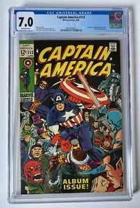 Captain America 112, CGC 7.0, Key issue containing Cap and Bucky WW2 story line - Bild 1 von 4