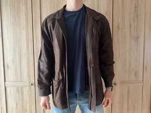 Vintage Trapper Lederjacke in 56. Braun. Guter Zustand! - Bild 1 von 5