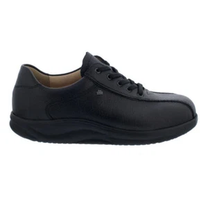 Finn Comfort Watford Finnamic Mr Shoes, Panama (Smooth Leather), Black 1160 - Picture 1 of 10