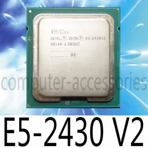 Intel Xeon E5-2430 V2 E5-2430V2 2.5GHz 6Core 8MB LGA1356 SR1AH CPU Processor - Picture 1 of 1
