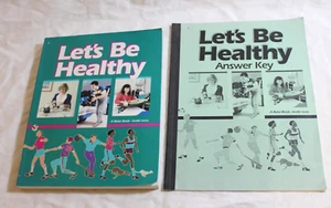 Let’s Be Healthy Student Book & Answer Key Set – A Beka Health Series Homeschool - Picture 1 of 7