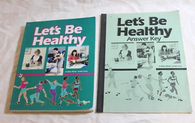 Let’s Be Healthy Student Book & Answer Key Set – A Beka Health Series Homeschool - Image 1 of 4