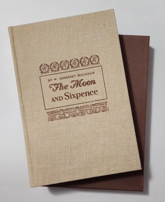The Moon And Sixpence Heritage Press Sandglass with Slipcase W. Somerset Maugham - Imagem 1 de 4