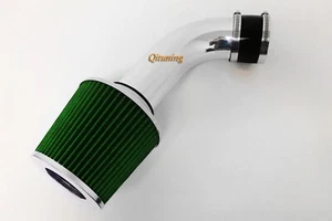 Black Green Air Intake Kit Filter For 2005-2007 Volkswagen GTi 2.0L L4 Turbo - Picture 1 of 1