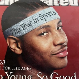 December 29, 2003 Carmelo Anthony and Jack McKeon Sports Illustrated - Picture 1 of 7