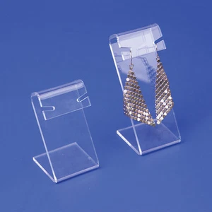 2 Stück Acryl Schmuck Ohrring Halter Set Ohrring Display Ständer Ohrring Organizer - Bild 1 von 1