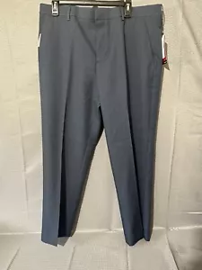 Perry Ellis Men's Blue Modern-Fit Stretch Suit Trousers Dress Pants 36W 29 L - Picture 1 of 6