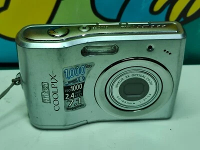 Fotocamera digitale Nikon Coolpix L14 sensore CCD 3x opical zoom Funzionante - Immagine 1 di 4