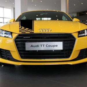 Car Sticker Racing Stripes Flags 55'' for TT R8 A5 Vinyl hood Motor Decal ZC1373 - Bild 1 von 4