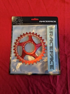 Race Face Boost Cinch Direct Mount Chainring 30 tooth Narrow Wide Red 10 11 12s - Image 1 of 4