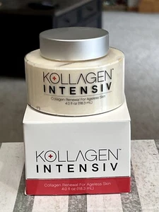 KOLLAGEN INTENSIV COLLAGEN RENEWAL FOR AGELESS SKIN 4OZ. 1 MONTH- Not Sealed - Picture 1 of 6