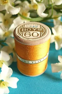783B/ Splendid Alsa DMC Embroidery Thread No. 60 Apricot No. 742 - Picture 1 of 2