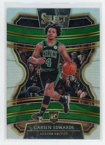 2019-20 CARSEN EDWARDS PANINI SELECT SILVER ROOKIE RC#18