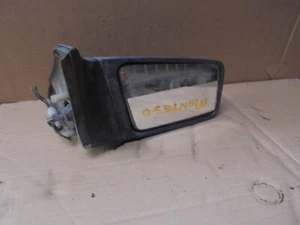 AUSTIN MONTEGO 1984-1994 OFFSIDE DRIVERS FRONT BLACK PLASTIC DOOR MIRROR - Picture 1 of 5