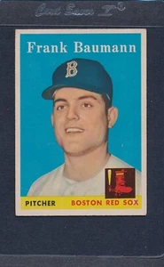 1958 Topps #167 Frank Baumann Red Sox EX *4663 - Picture 1 of 1