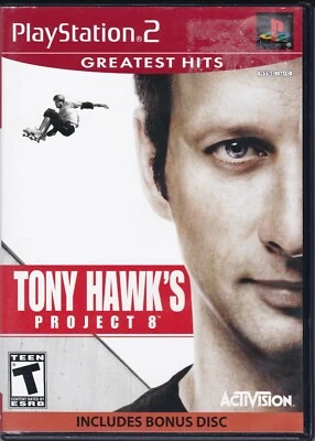 Tony Hawk's Project 8 (Sony PlayStation 2, Greatest Hits, 2-Disc) *COMPLETE* - Image 1 of 3