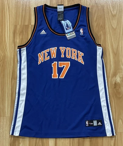 Adidas NBA 4her Jersey Size L New York Knicks #17 Jeremy Lin NWT Cover