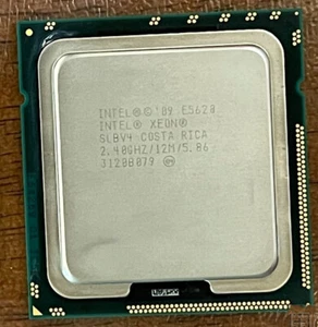 Intel Xeon E5620 4-core 2.4GHZ 12M SLBV4 LGA1366 CPU processor - Picture 1 of 1