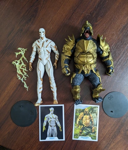 McFarlane Toys DC Multiverse Godspeed and Gorilla Grodd Flash Rogues Cover