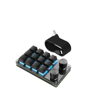 Bluetooth Wireless/Wired Keyboard Custom Mechanical Keyboard RGB Gaming Keyboard - Picture 1 of 15