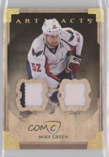 2013-14 Upper Deck Artifacts Spectrum Patch/Patch /15 Mike Green #65 Patch