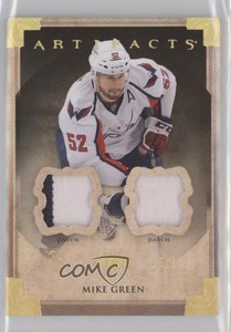 2013-14 Upper Deck Artifacts Spectrum Patch/Patch /15 Mike Green #65 Patch