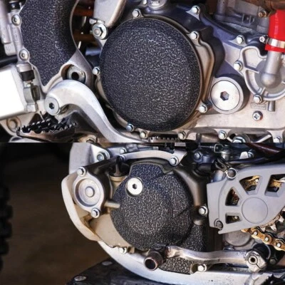 Protectores de motor negros Honda CRF250 2004-2009 cubierta cinta de agarre CRF 250 CRF250R Foto 1 de 3