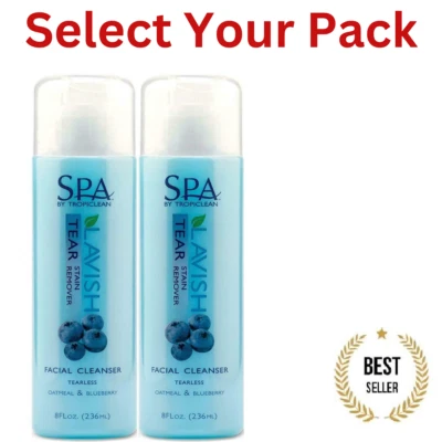 Spa by TropiClean Spa Tear Stain Remover for Pets 236ml No Irritation Caused UK - Image 1 of 4